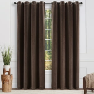 Brown Velvet Panels