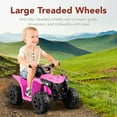 thumbnail image 5 of Best Choice Products 6V Kids Ride-On 4-Wheeler Quad ATV Car w/ 1.8mph Max Speed, Treaded Tires - Pink, 5 of 7