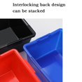 thumbnail image 2 of BTOER 9 Pcs Bac de Rangement Empilable Boîtes de Rangement en Plastique Composants Vis Boîte à Outils Conteneur Vis Pièces Outils Emballage, 2 of 9