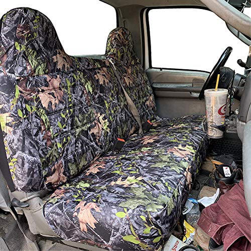 Seatcovers For F23 Ford F150 F250 F350 F450 F550 1992 2010 Full Size Bench Seatcover Molded Headrest Fitted Camo Com - Seat Covers For Ford F250 Bench