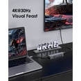 thumbnail image 2 of Hub USB C LENTON CB-CE18 con carga de 100 W, HDMI 4K, lector de tarjetas, 2 of 9
