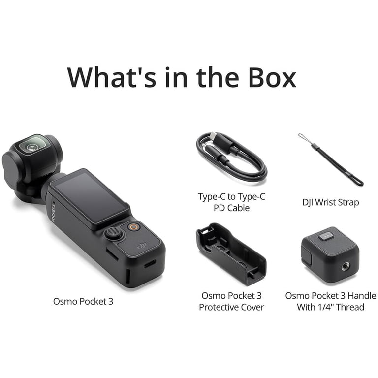DJI Osmo Pocket 3 Vlogging Camera with 1'' CMOS & 4K/120fps Video