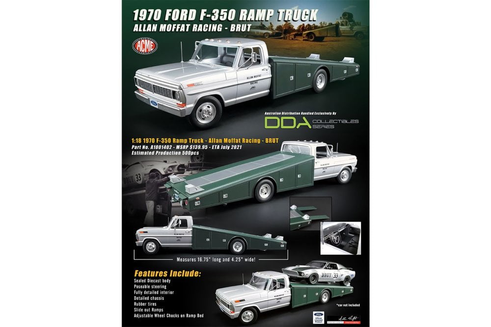 1970 Ford F-350 Ramp Truck - Brut - Allan Moffat DDA 1970 Ford F-350 Ramp Truck - Brut - Allan Moffat DDA