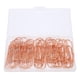 thumbnail image 1 of Clips de Metal para bolígrafos de 20 piezas, soporte para bolígrafos de libro con sujeción fuerte y resistente, color oro rosa, para reuniones escolares y de oficina, 1 of 9