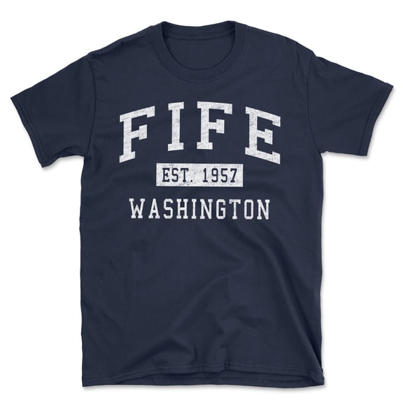 Fife Washington Classic Established Men's Cotton T-Shirt