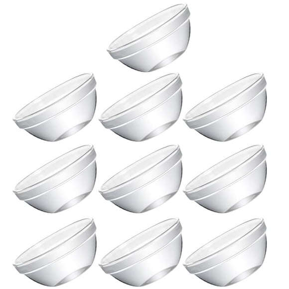 Juego de 10 cuencos pequeños de preparación SENTOP de vidrio de 40 ml aptos para lavavajillas