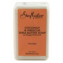 Shea Moisture Coconut & Hibiscus Shea Butter Soap 8 oz (Pack of 6)