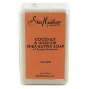 Shea Moisture Coconut & Hibiscus Shea Butter Soap 8 oz (Pack of 6)