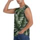 thumbnail image 3 of Fotbe Tropical Palm Leaves1 Men's Camiseta sin Mangas Estampada para Hombres, Playera Casual para Gimnasio, Entrenamiento, Playa-Large, 3 of 7