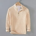 thumbnail image 3 of YATELLE Autumn Winter Pullover Sweater Collar Cotton Knit Street Clothes, 3 of 13