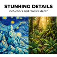 thumbnail image 5 of XaaKee Tapestry Wall Hanging, Glacier Post-Impressionism Night Landscape Tapestry For Bedroom, High-Quality Polyester Large Wall Tapestry For Living Room And Bedroom, 60x40Inch, 5 of 9