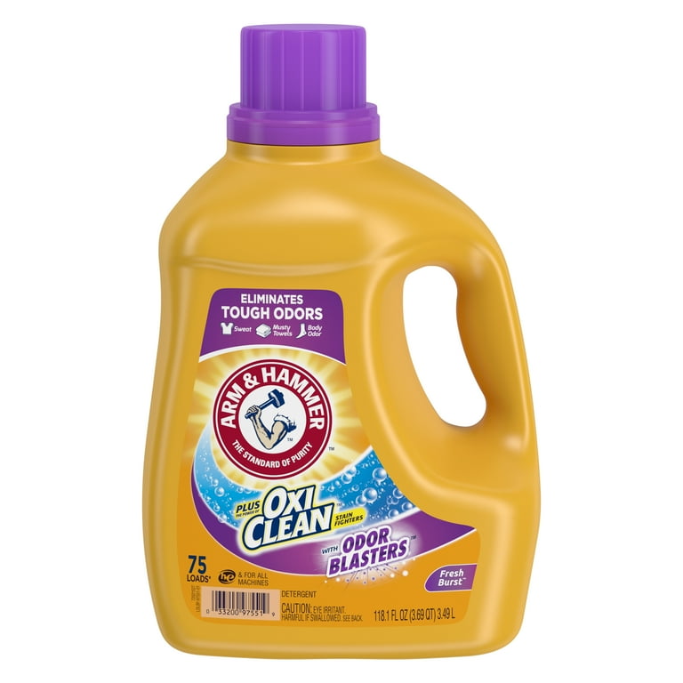 Arm & Hammer Odor Blasters タイド洗剤 ARM & HAMMER Plus OxiClean Odor Blasters Fresh Burst Liquid
