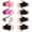 Pink, variant on Pole Dance Gloves-Black-Large