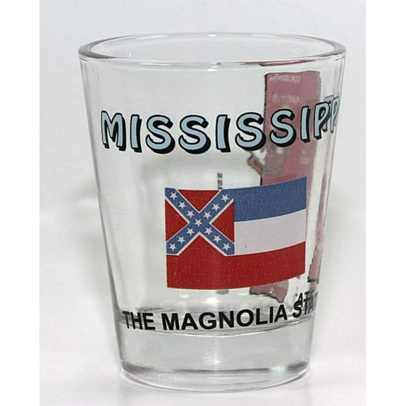 Mississippi The Magnolia State All-American Collection Shot Glass