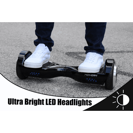 Hover 1 Ultra Electric Self Balancing Hoverboard with LED Lights and 4 Hour Battery Life, Black
