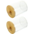 thumbnail image 4 of LEORX 2Set Cotton Rounds Holder Transparent Acrylic Storage For Cosmetic Organization, 4 of 8