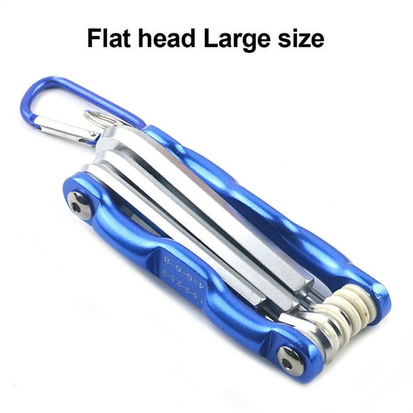 Folding Allen Wrench Set, Metric Allen Wrench Set, High Impact, Metric Hex Key Set For Bicycles, Motorcycles, Vehicles, Furniture, Machinery