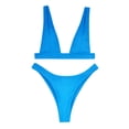 thumbnail image 7 of Sngxgn Women's High Waisted Bikini Sets High Cut Bathing Suits Two Piece Cut Out Swimsuits(A,S), 7 of 7