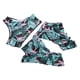 thumbnail image 4 of Traje de baño de bikini con estampado de piezas, traje de baño de bikini para mujer, traje de baño de bikini con volantes, traje de baño de bikini de piezas elaborado con cuidado, 4 of 8