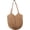 Light Brown, variant on Women Straw Beach Bag Large Summer Purse Woven Straw Handbags Tote Shoulder Bag for Vacation Travel