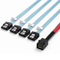 thumbnail image 2 of Cable CableCreation interno HD Mini SAS (SFF-8643) a 4X SATA, 2 of 7