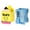 D#001, variant on 2-Pack Wooden Pencil Holder, DIY Assembly Yellow Pen Cup with Dull Sharp Expressions, Cute Desktop Organizer for Students Teachers Office School Supplies Stationery Storage Box Gift