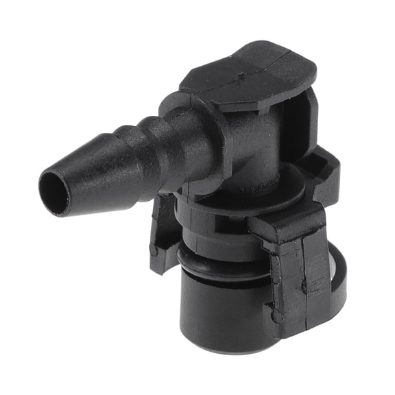 Unique Bargains Engine Coolant Hose Connector for Buick Encore 2013-2021 Plastic Radiator Coolant Hose Pipe Connector No.55354565 Black 1 pcs