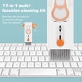thumbnail image 1 of 11-in-1 Computer Cleaning Pen Multifunctional for Digital Product (Orange), 1 of 9