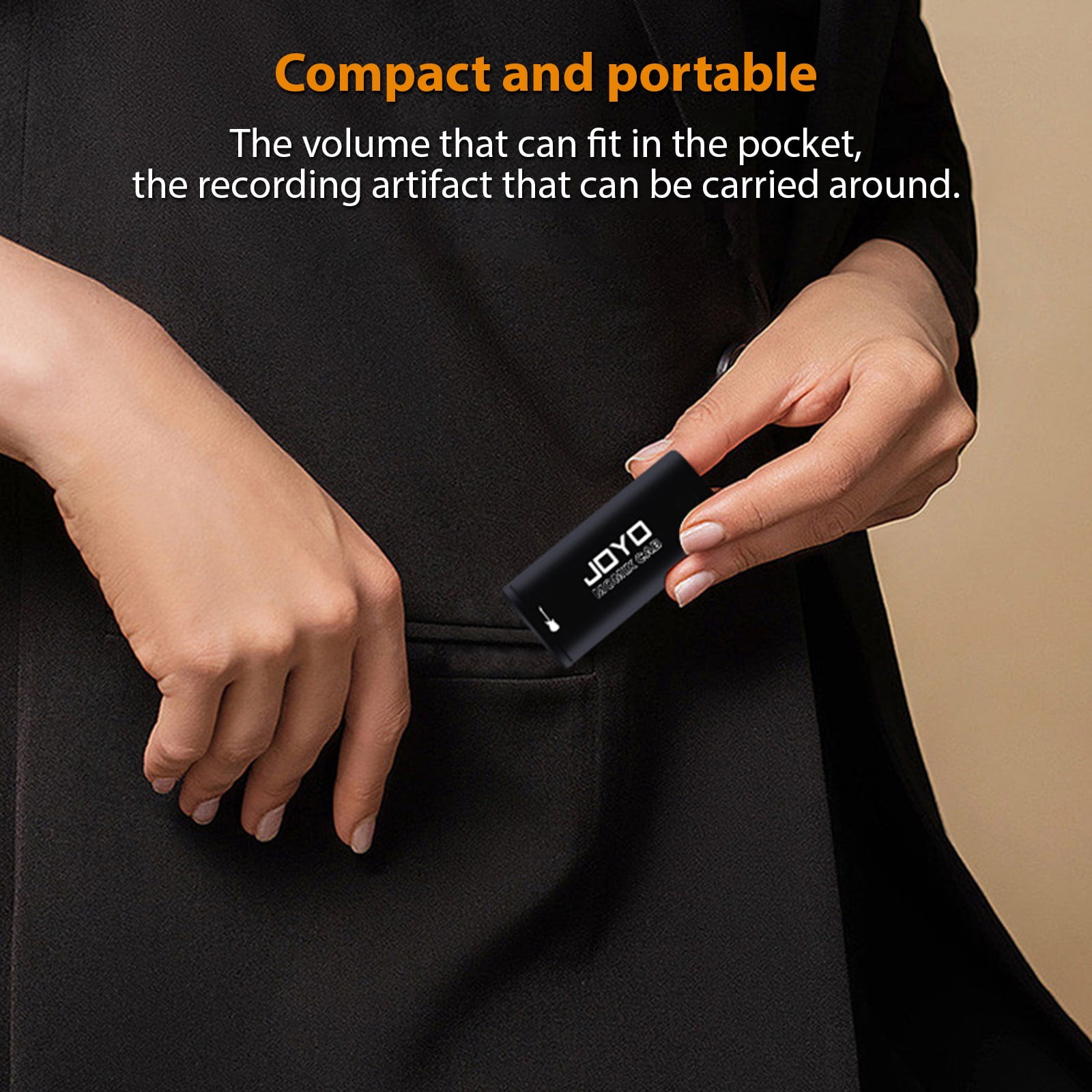 JOYO Portable Guitar Audio Interface, Lightweight Sound Card for Recording Live Streaming, Plug and Play