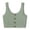 Green, variant on Qiopertar Sleeveless Ribbed Button Front Crop Tank Top for Women Casual Comfy Blouse T-Shirt Spring Summer Beach Vacation, Blue XL