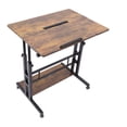 thumbnail image 6 of Miumaeov Mobile Stand-Up Desk Adjustable Laptop Desk with Wheels Storage Desk for Home Office Workstation, 6 of 12