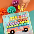 thumbnail image 2 of 5pcs Wooden Tweezers Kids Tweezers Toys Fine Motor Skills Training Tool, 2 of 3
