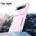 thumbnail image 4 of for Google Pixel 8 Case, Heavy Duty Case with Camera Lens Sliding Cover, Shockproof Dropproof Non-Slip Military Grade Full Body Rugged Protection Cover Case for Google Pixel 8, Pink, 4 of 7