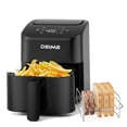 thumbnail image 1 of DEIME Air Fryer, Small Digital 2.8 Qt Airfryer Space Saving Compact, Bake, Reheat, Roasts for Quick Easy Meals, Mini Compact & Quiet, Nonstick & Dish, 1 of 7