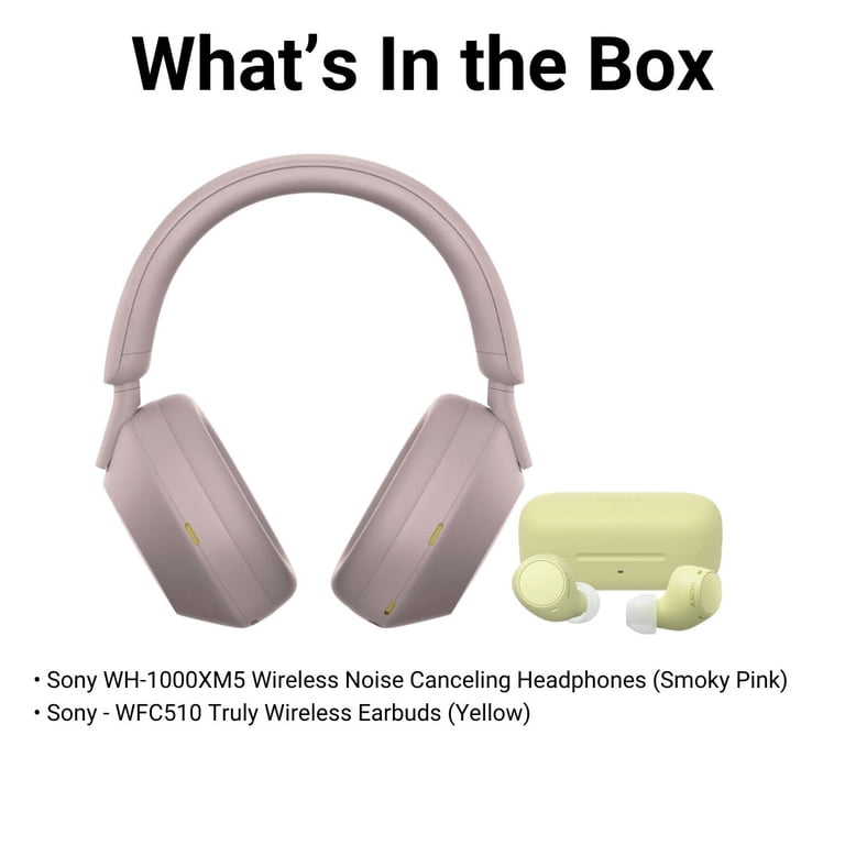 Sony WH-1000XM5 Wireless Noise Canceling Headphones with Dual