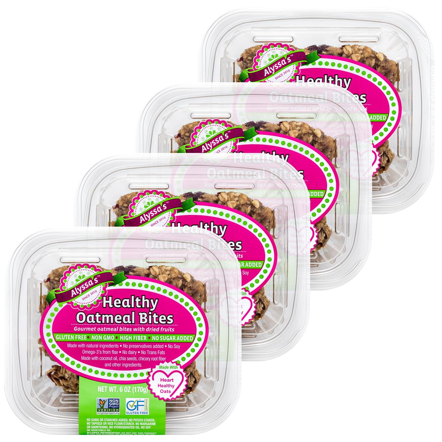Alyssa s Gluten-Free Oatmeal Cookies - Pack of 4