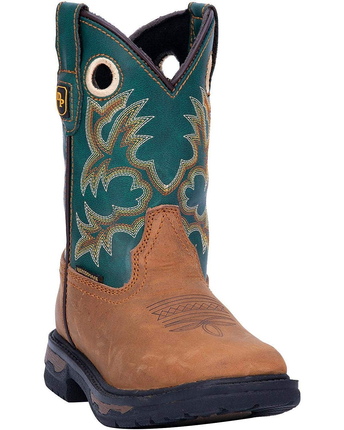 decorative western boot racks on Dan Post Dan Post Boys Ridge Runner Western Boot Wide Square Toe Tan 3 5 D Walmart Com Walmart Com