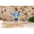 thumbnail image 6 of Paddle Pals U.S. Coast Guard Approved Life Jacket for Children (33-55 lbs.) – Safety Swim Vest with Arm Bands, Blue Sun, 6 of 7