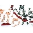 thumbnail image 4 of Set de juego Joyin para soldados militares, 164 piezas, con aviones y tanques, 4 of 7