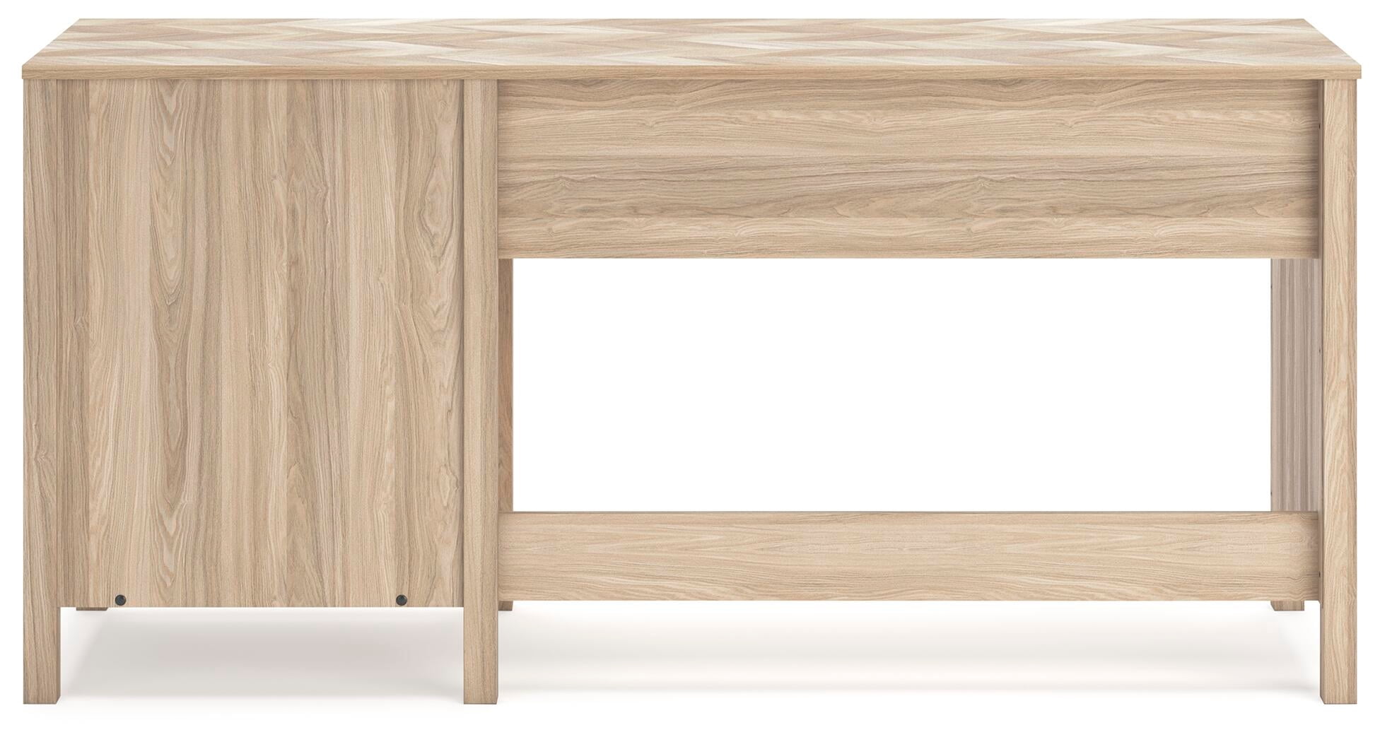 Signature Design by Ashley Battelle 60" Home Office Desk, Tan