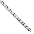 thumbnail image 1 of Bracelet Poli and Brossé en Acier Inoxydable 8,5 Pouces, 1 of 2