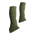 thumbnail image 5 of yotijay Figure Skating Leg Warmers Calf Socks Set for Winter Sports Activities Women Green, 5 of 9