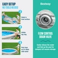 thumbnail image 5 of Bestway Fast Set 12' x 30" Round Inflatable Stacked Stone Swimming Pool Set, 5 of 13