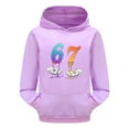 thumbnail image 1 of 67 Chemise Imprimé Graphique Élégant Chandail à Capuche Chandail Confortable avec Poche avant pour Garçons Filles Tenue Décontractée, 1 of 4