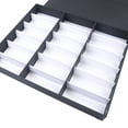 thumbnail image 2 of Eyeglasses Storage Box Sunglasses Organizer Display Case Glasses Holder 18 Slots, 2 of 6