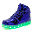 thumbnail image 1 of Zapatos para niños con luz Led colorida, zapatos con lámpara superior alta para primavera y otoño, deportes informales para niños y niñas, 1 of 5