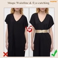 thumbnail image 3 of WHIPPY Women's Elastic Wide Belt Ladies Stretch Cinch Waist Belts for Dresses, 3 of 6