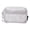 Light Gray, variant on bestolf Cosmetic Bag Zipper Design Adjustable Size Mesh See-Through Washable Travel Makeup Organizer Storage Pouch (Light Gray )