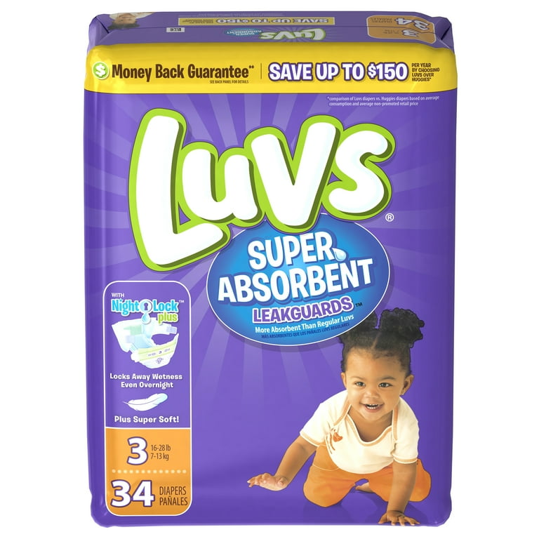 Luvs diapers size 6 walmart 2025