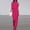 Hot Pink, variant on Aboser Jumpsuit for Women Dressy Wide Leg Rompers One Shoulder Long Jumpsuits Casual High Waisted Romper Jumpers with Pockets